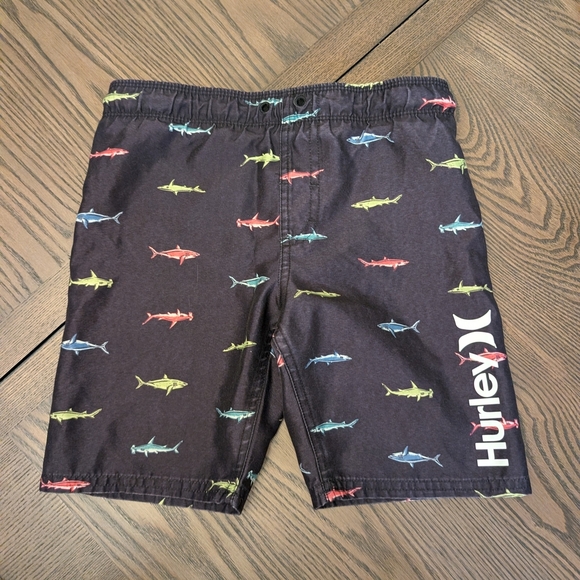 Hurley Other - ✨5 For $50 Hurley Shark Print Swim Shorts